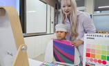 (진산초) '나만의 컬러를 찾아서!' 퍼스널컬러 체험 사진